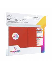 Gamegenic: Matte Prime Sleeves (Vermelho)