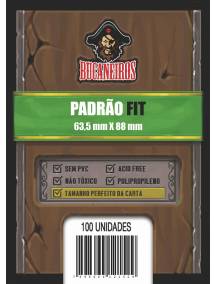 Sleeve Padrão Fit (Shield Perfect Size) para Magic e Pokémon Bucaneiros