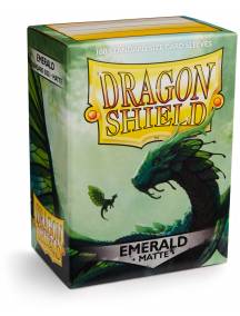 Dragon Shield Matte Emerald - Importado (100 Unidades)