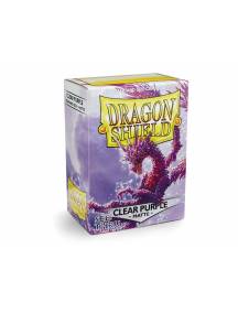 Dragon Shield Matte Clear Purple - Importado (100 Unidades)