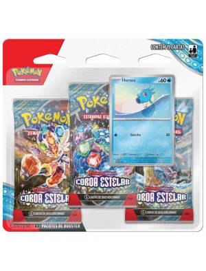 Pokémon EV7 - Blister Triplo - Coroa Estelar - Horsea