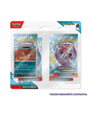 Pokémon TCG Blister Quádruplo - Amigos de Jornada - Scrafty