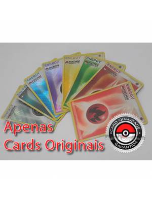 Lote de 8 Cards Energia Foil/Brilhantes