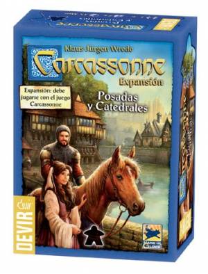 Carcassonne - Estalagens e Catedrais - Expansão 2ª Edição