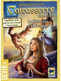 Carcassonne: A Princesa e o Dragão 2ª Edição - Expansão - Em Português