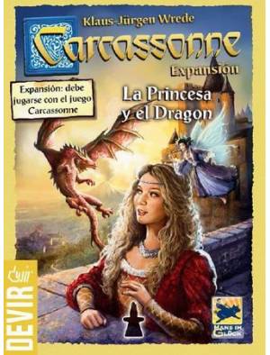 Carcassonne: A Princesa e o Dragão 2ª Edição - Expansão - Em Português