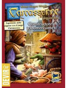 Carcassonne - Constructores y Comerciantes 2ª Edição - Expansão