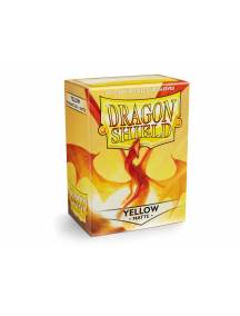 Dragon Shield  Matte Yellow - Importado (100 Unidades)