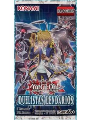 Booster Duelistas Lendários - 1ª edição - Yu-Gi-Oh! - em Português