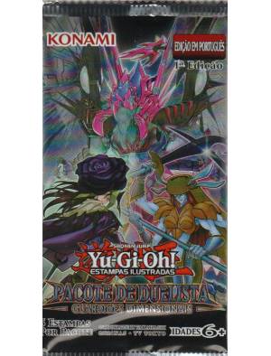 Booster Pacote de Duelista - Guardiões Dimensionais - 1ª edição - Yu-Gi-Oh! - em Português