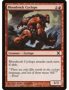 Ciclope de Olho Injetado / Bloodrock Cyclops