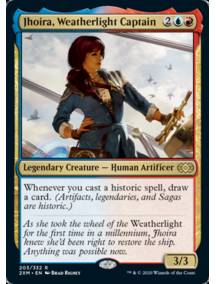 (Foil) Jhoira, Capitã do Bons Ventos / Jhoira, Weatherlight Captain