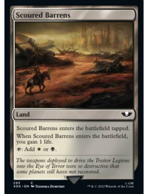 Desertos Calcinados / Scoured Barrens