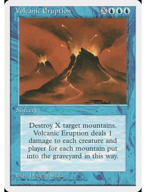 Erupção Vulcânica / Volcanic Eruption