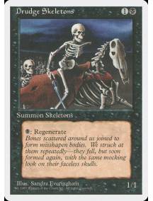 Esqueletos de Carga / Drudge Skeletons / Squelettes serviles(fr) / Heer der geplagten Skelette(al) / Scheletri Maledetti(it)