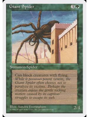 Aranha Gigante / Giant Spider / Ragno Gigante(it)