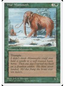 Mamute de Guerra / War Mammoth / Kriegsmammut(al) / Mammut da Guerra(it)