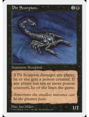 Escorpião das Profundezas / Pit Scorpion