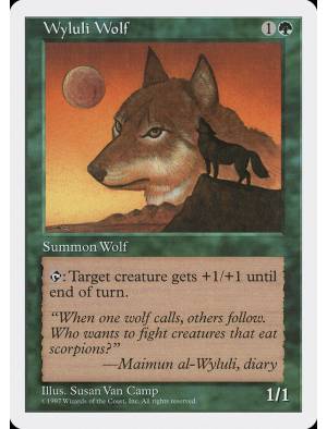 Lobo de Wyluli / Wyluli Wolf