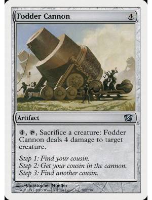Canhão para Carne / Fodder Cannon