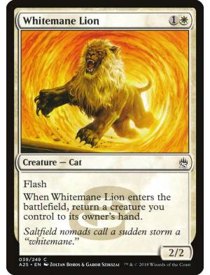 (Foil) Whitemane Lion