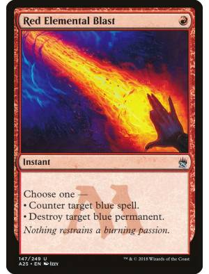 (Foil) Red Elemental Blast