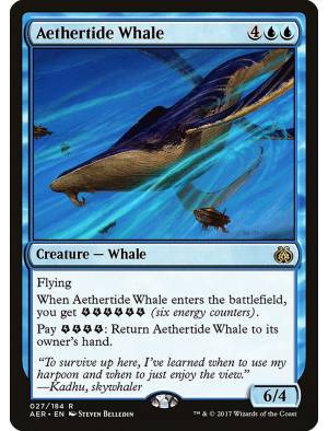 (Foil) Baleia-da-maré-etérea / Aethertide Whale