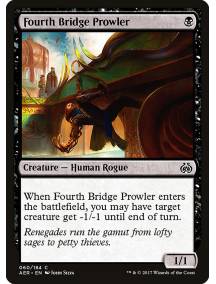 (Foil) Espreitadora da Quarta Ponte / Fourth Bridge Prowler