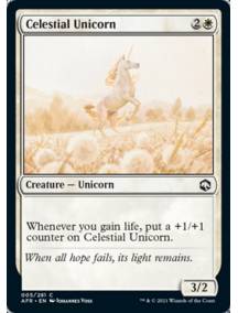 (Foil) Unicórnio Celestial / Celestial Unicorn