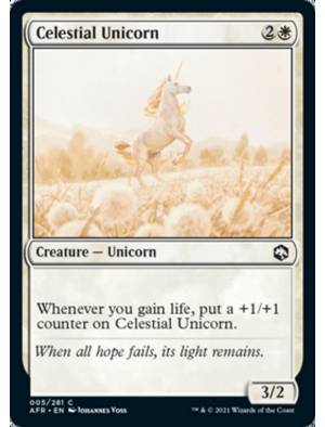 (Foil) Unicórnio Celestial / Celestial Unicorn