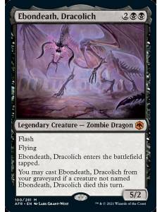 Morte de Ébano, Dracolich / Ebondeath, Dracolich