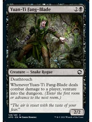 (Foil) Presalâmina Yuan-Ti / Yuan-Ti Fang-Blade