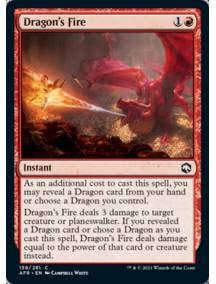 (Foil) Fogo do Dragão / Dragon's Fire
