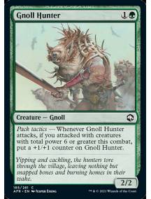 (Foil) Caçador Gnoll / Gnoll Hunter
