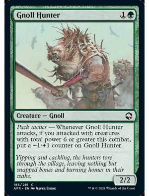 (Foil) Caçador Gnoll / Gnoll Hunter