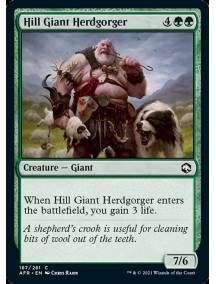 (Foil) Gigante da Colina Papa-rebanhos / Hill Giant Herdgorger