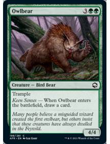 Urso-coruja / Owlbear