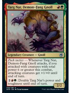 Targ Nar, Gnoll da Presa Demoníaca / Targ Nar, Demon-Fang Gnoll