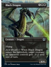 (Foil) Dragão Negro / Black Dragon