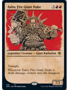 Zalto, Duque Gigante do Fogo / Zalto, Fire Giant Duke