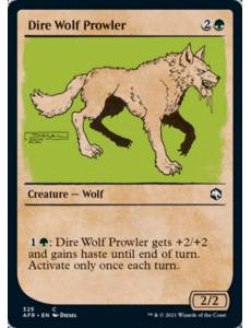 Espreitador Lobo Atroz / Dire Wolf Prowler