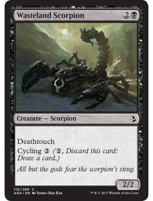 (Foil) Escorpião dos Ermos / Wasteland Scorpion