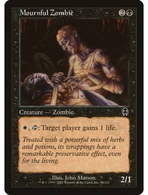 Mournful Zombie