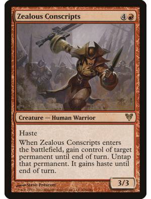 (Foil) Recrutas Zelosos / Zealous Conscripts