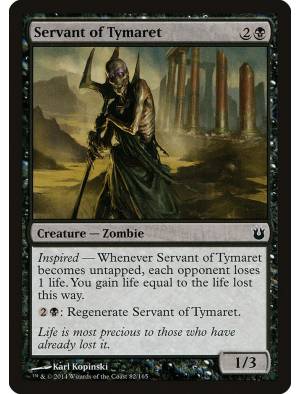 Servo de Tymaret / Servant of Tymaret
