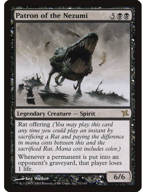 Magic: The Gathering - Patron Of The Moon (Patrono Della Luna) - Carta Singola Rara Da Betrayers Of Kamigawa