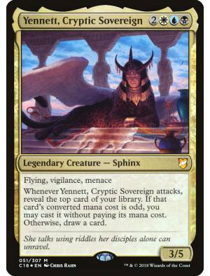 (Foil) Yennett, Soberana Enigmática / Yennett, Cryptic Sovereign