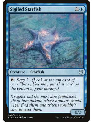 Estrela-do-mar Rúnica / Sigiled Starfish