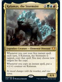 (Foil) Kalamax, Criador de Tempestades / Kalamax, the Stormsire