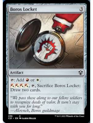 Medalhão Boros / Boros Locket